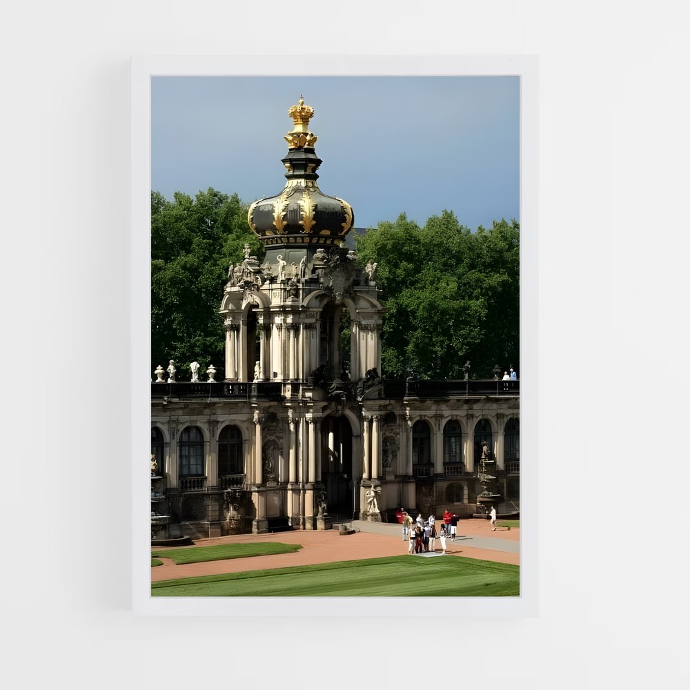 ap-zwinger palace-4 cadre Blanc