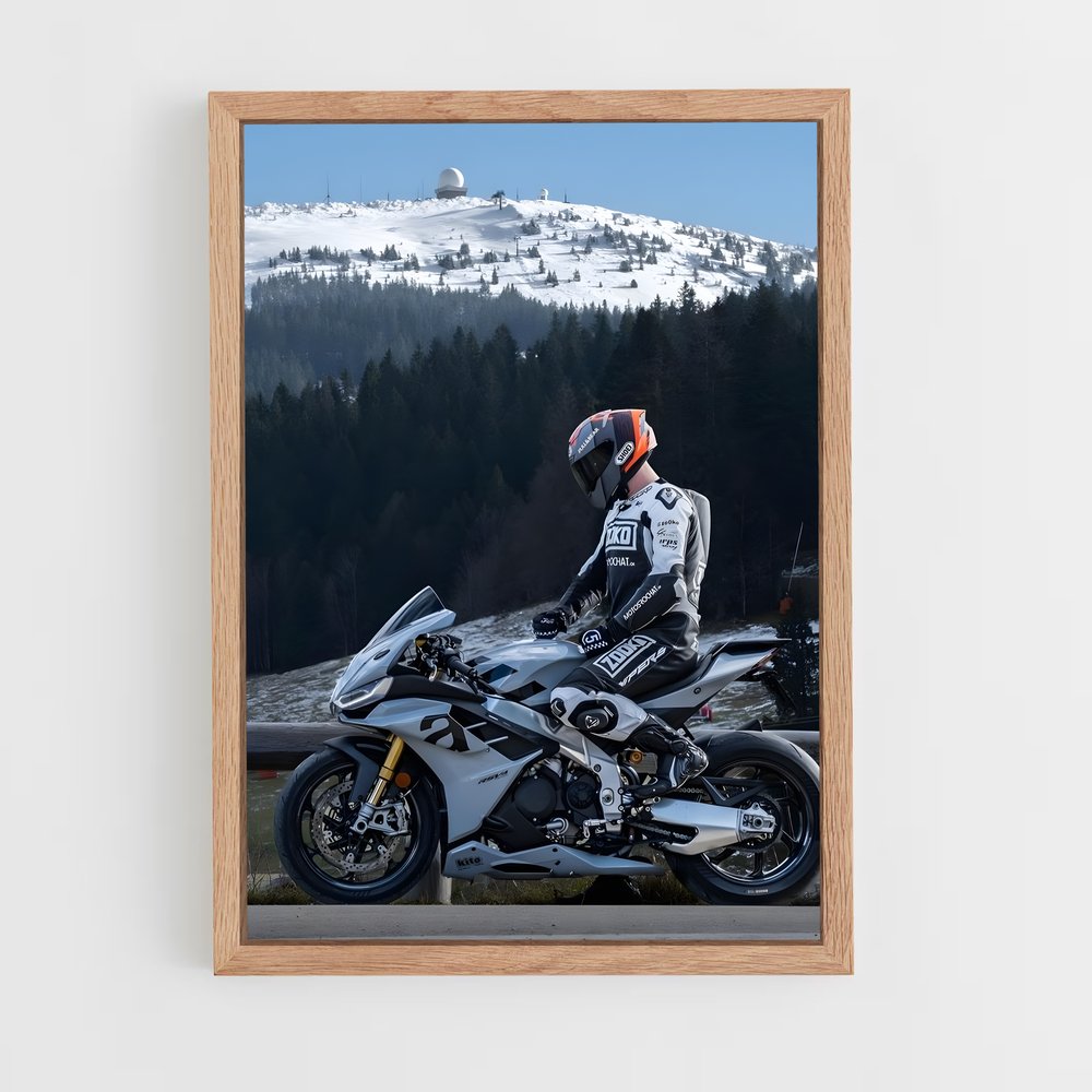 aprilia-5 cadre Bois clair