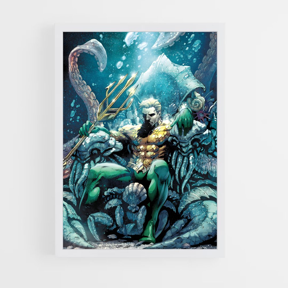 aquaman-6 cadre Blanc