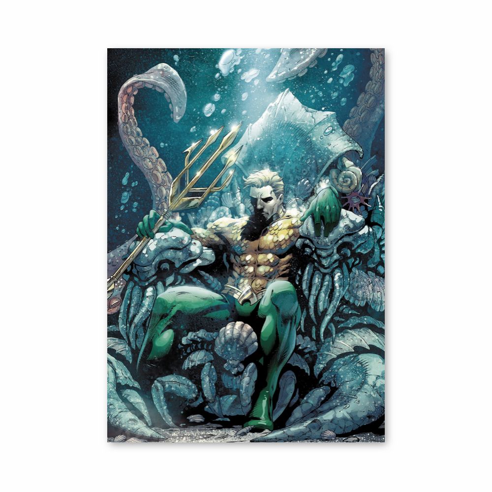 Poster Aquaman Thron