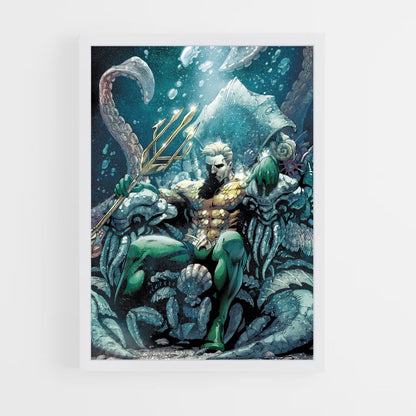 Poster Aquaman Thron