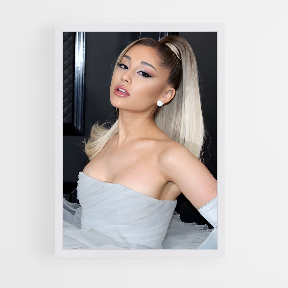 ariana-grande-3 cadre Blanc