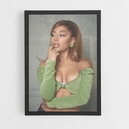 Poster Ariana Grande Green