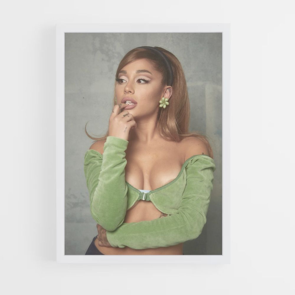 Poster Ariana Grande Green