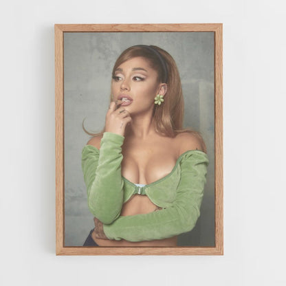 Poster Ariana Grande Green