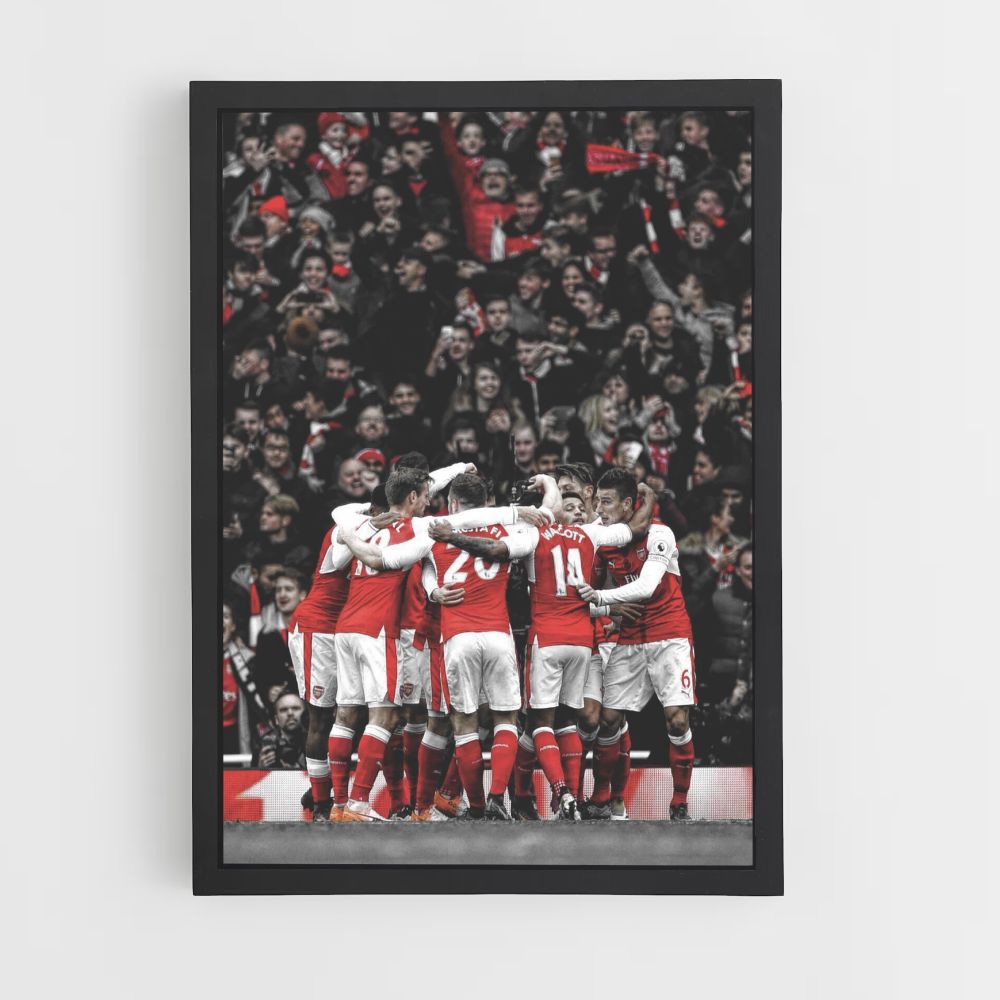 Poster Arsenal-Sieg