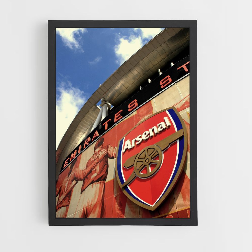 Plakat Arsenal-Stadion