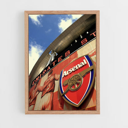 Plakat Arsenal-Stadion