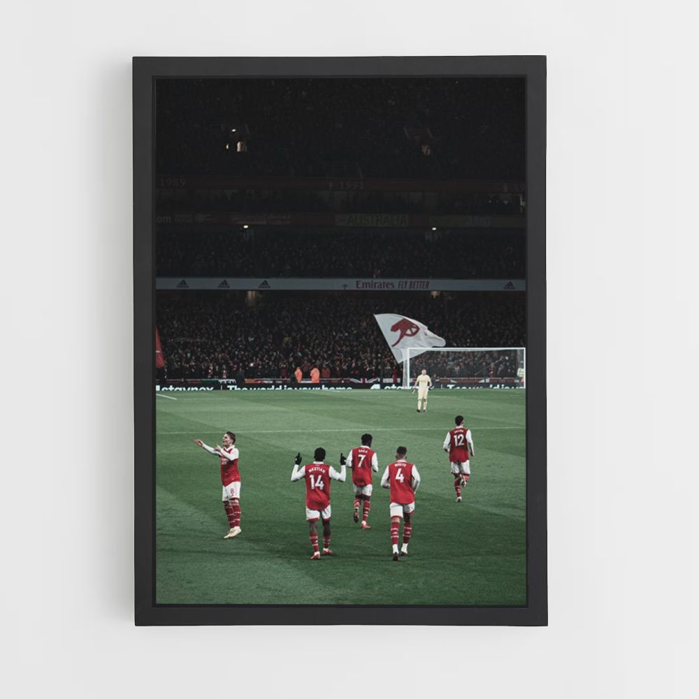 Poster Arsenal-Spiel