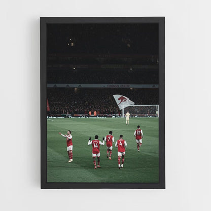 Poster Arsenal-Spiel