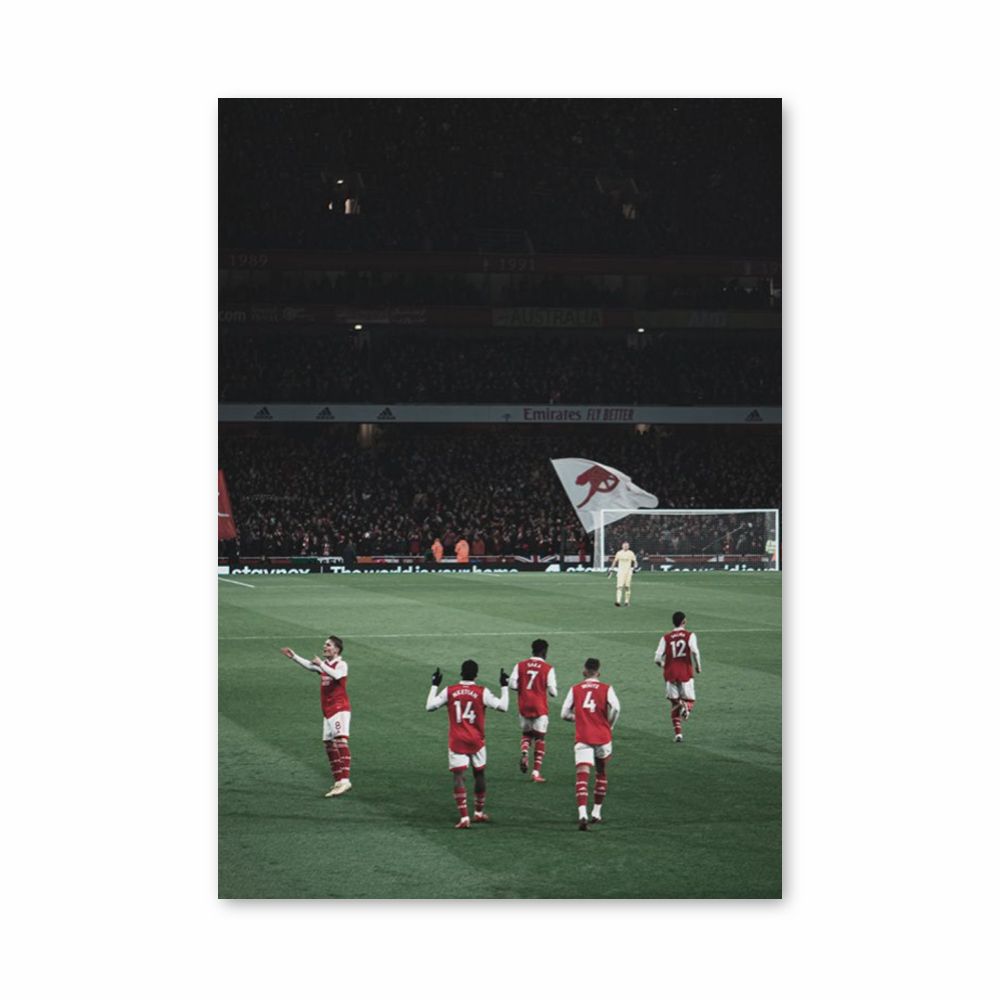 Poster Arsenal-Spiel