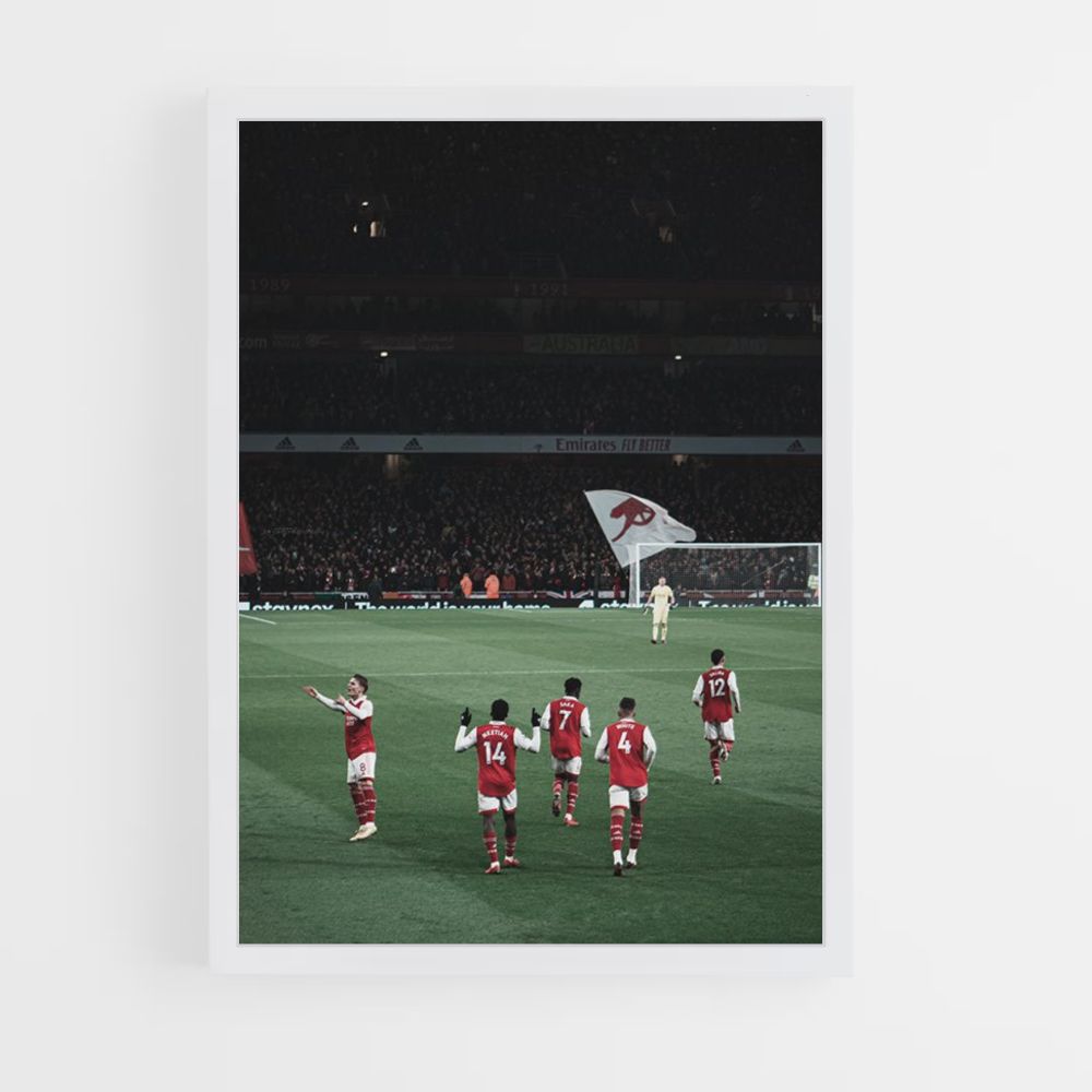 Poster Arsenal-Spiel