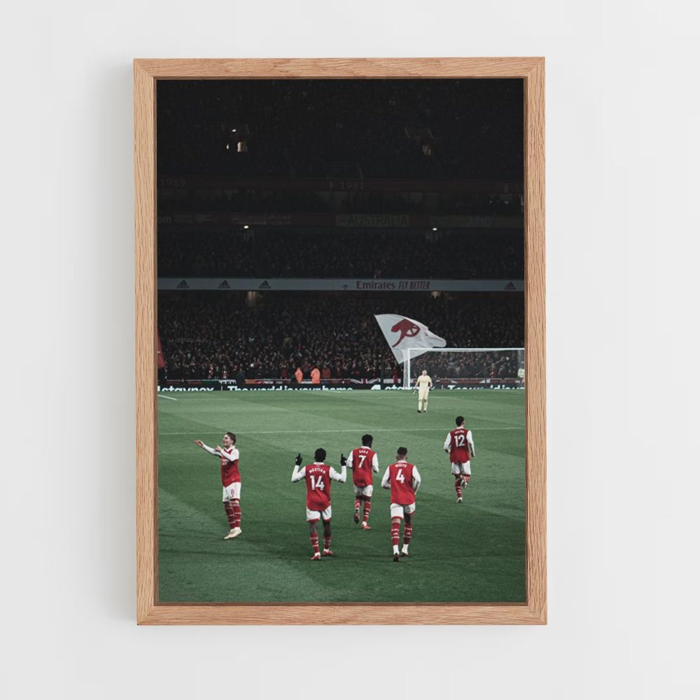 Poster Arsenal-Spiel