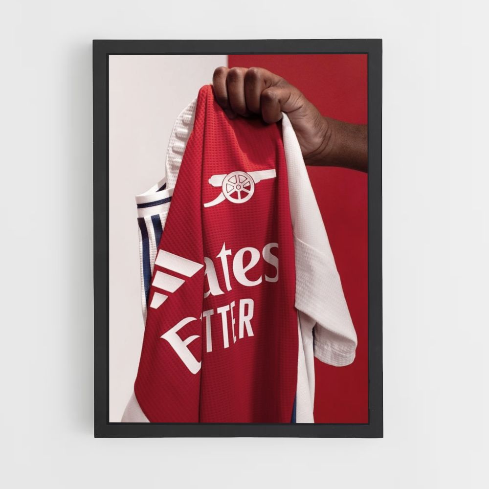 Arsenal-Trikot-Poster