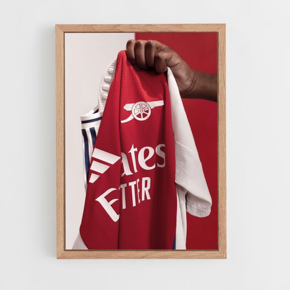 Arsenal-Trikot-Poster