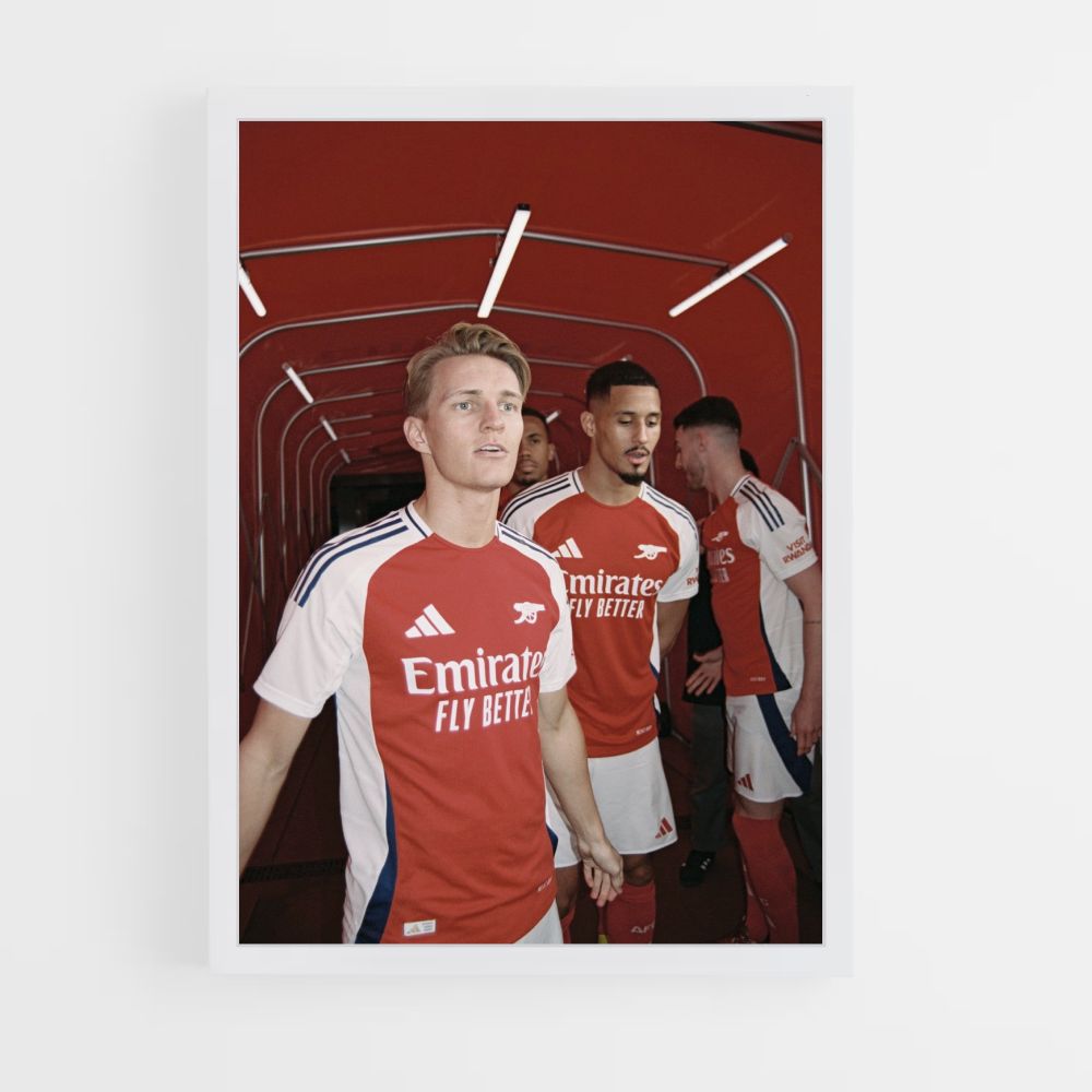 Poster Arsenal-Eingang