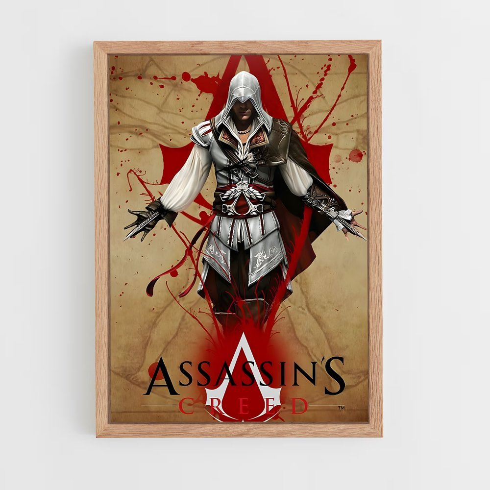 assassins-creed-3 cadre Bois clair
