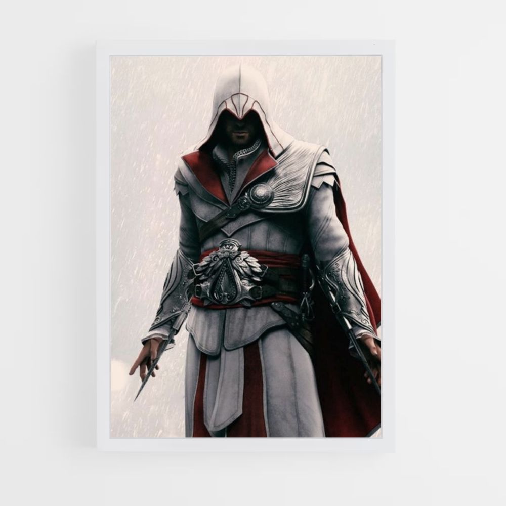 Poster Assassin's Creed Weiß