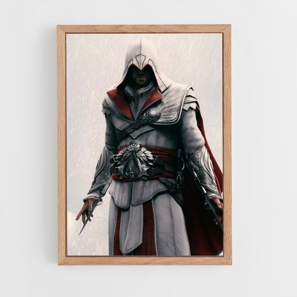 Poster Assassin's Creed Weiß