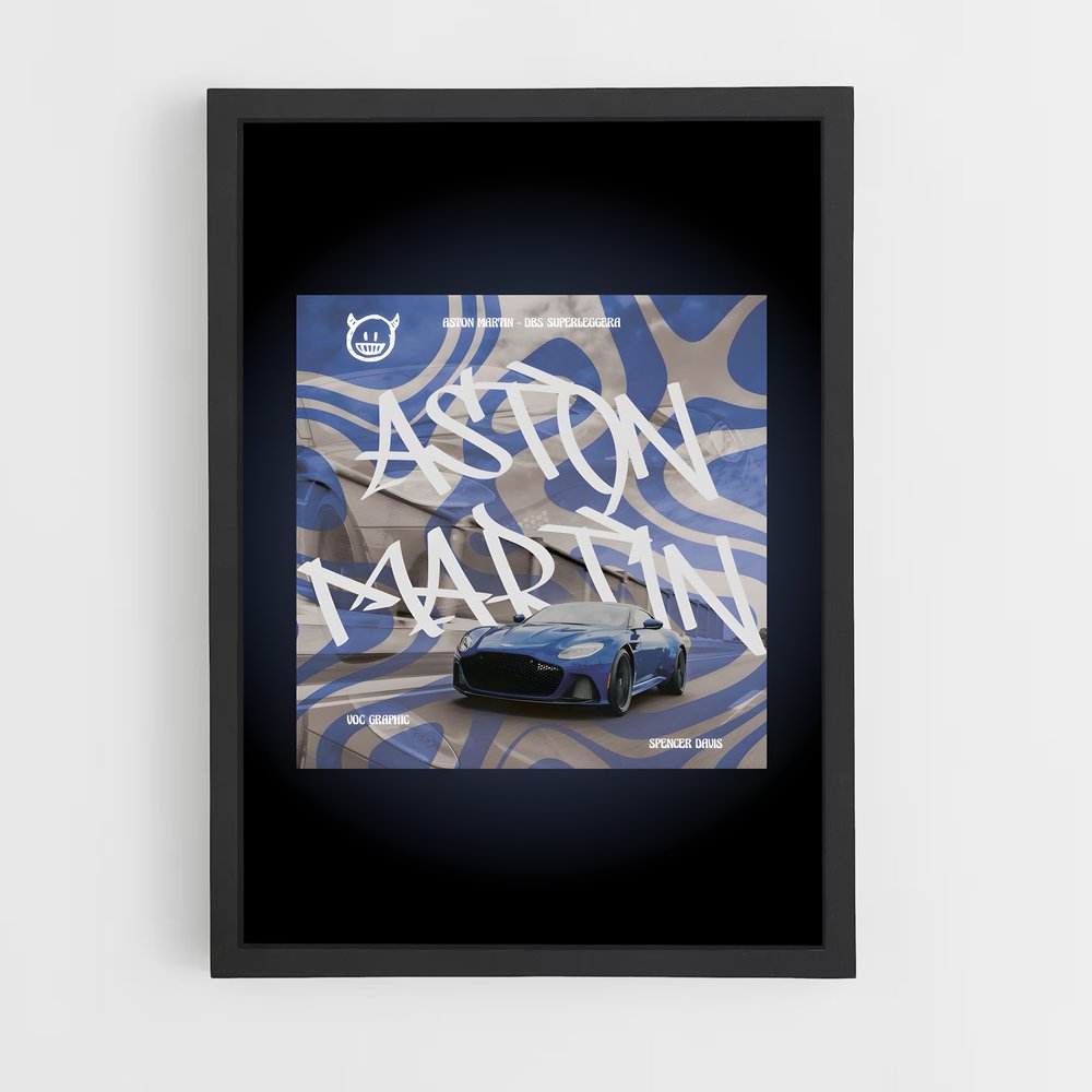 aston-martin-1 cadre Noir