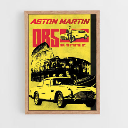 aston-martin-2 cadre Bois clair