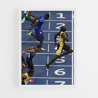 athletism-2 cadre Blanc