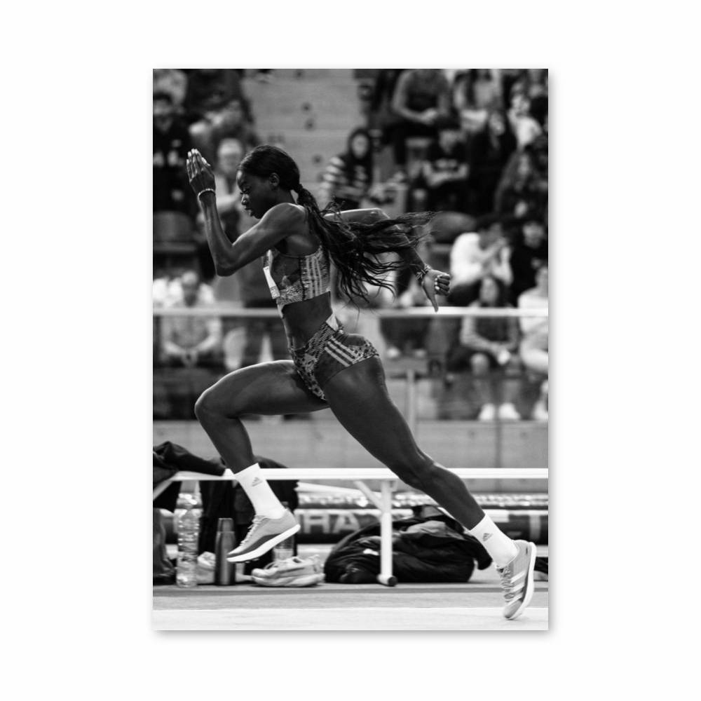 Poster Athletisme Féminin