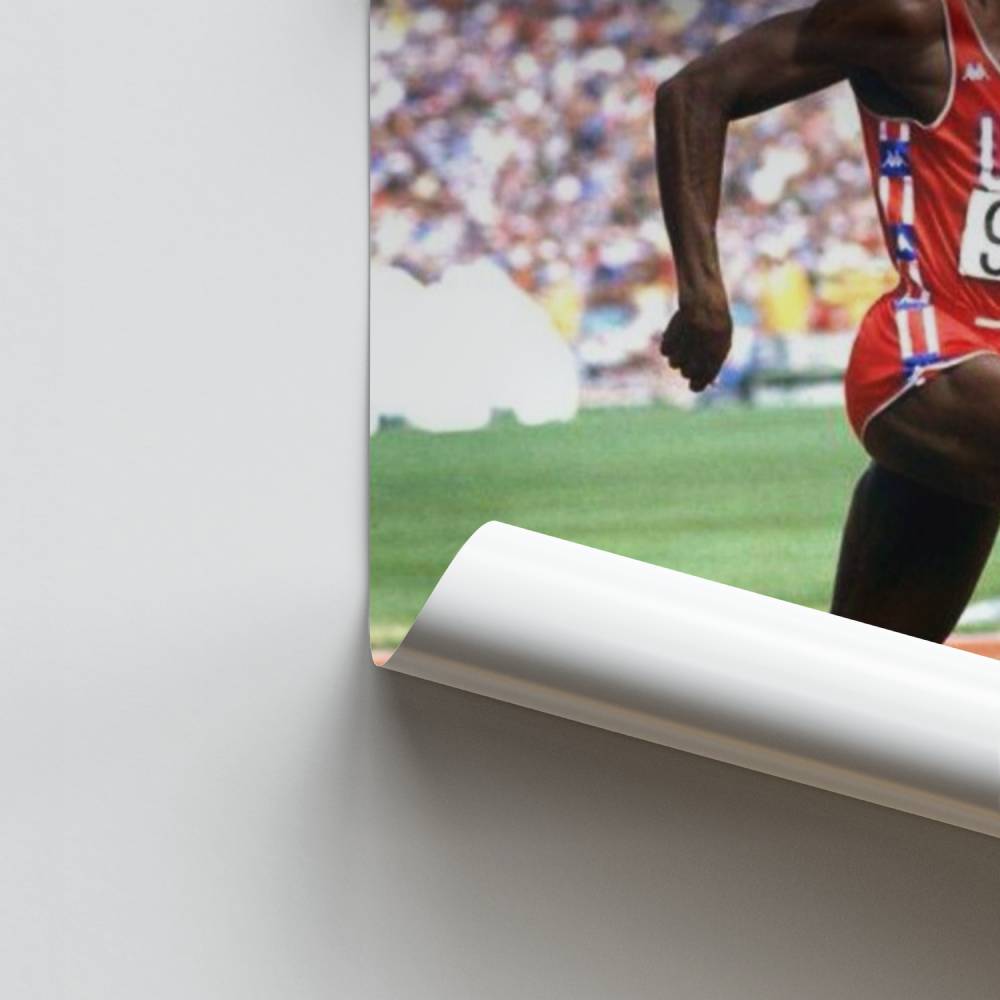 Poster Leichtathletik Carl Lewis