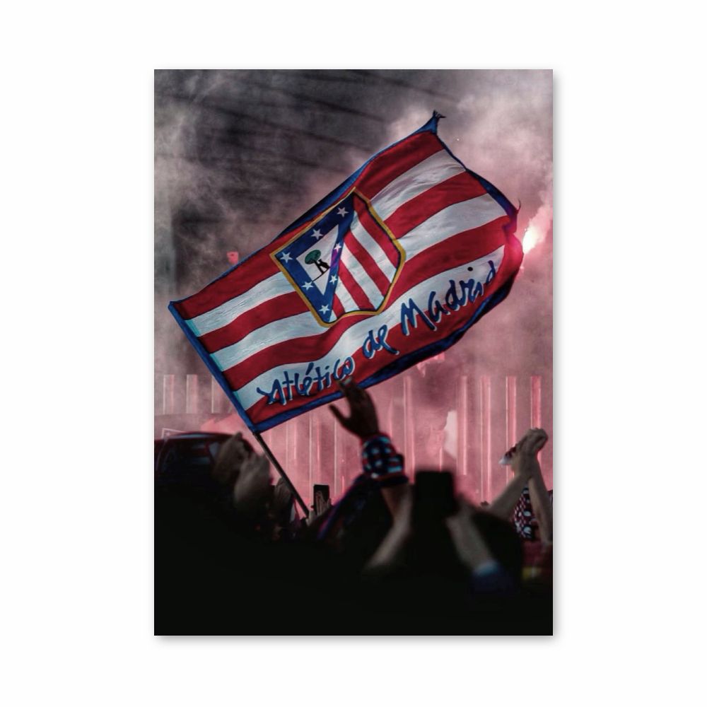 Poster Atletico Madrid-Fans