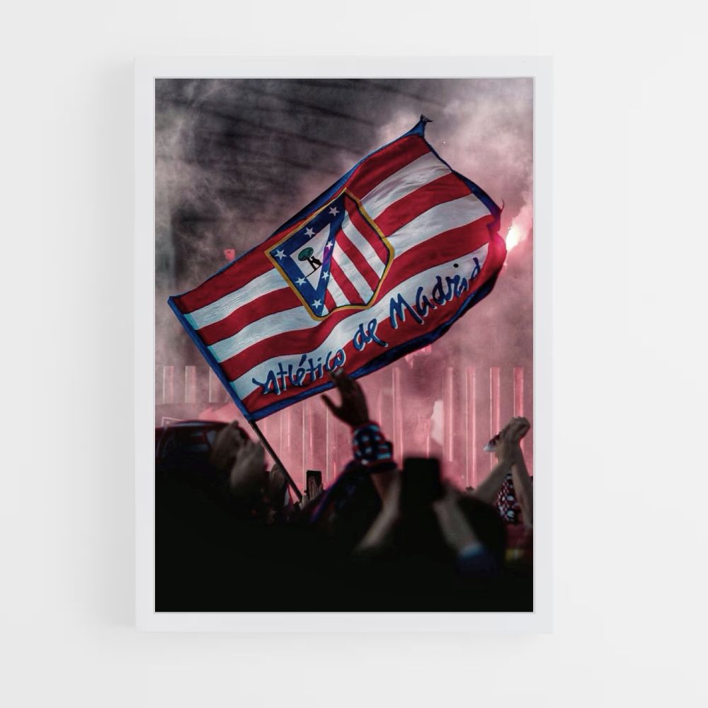 Poster Atletico Madrid-Fans