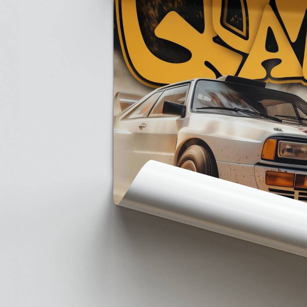 Plakat Audi Quattro