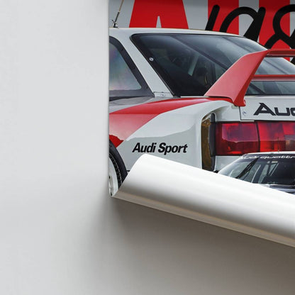 Plakat Audi 90 Quattro