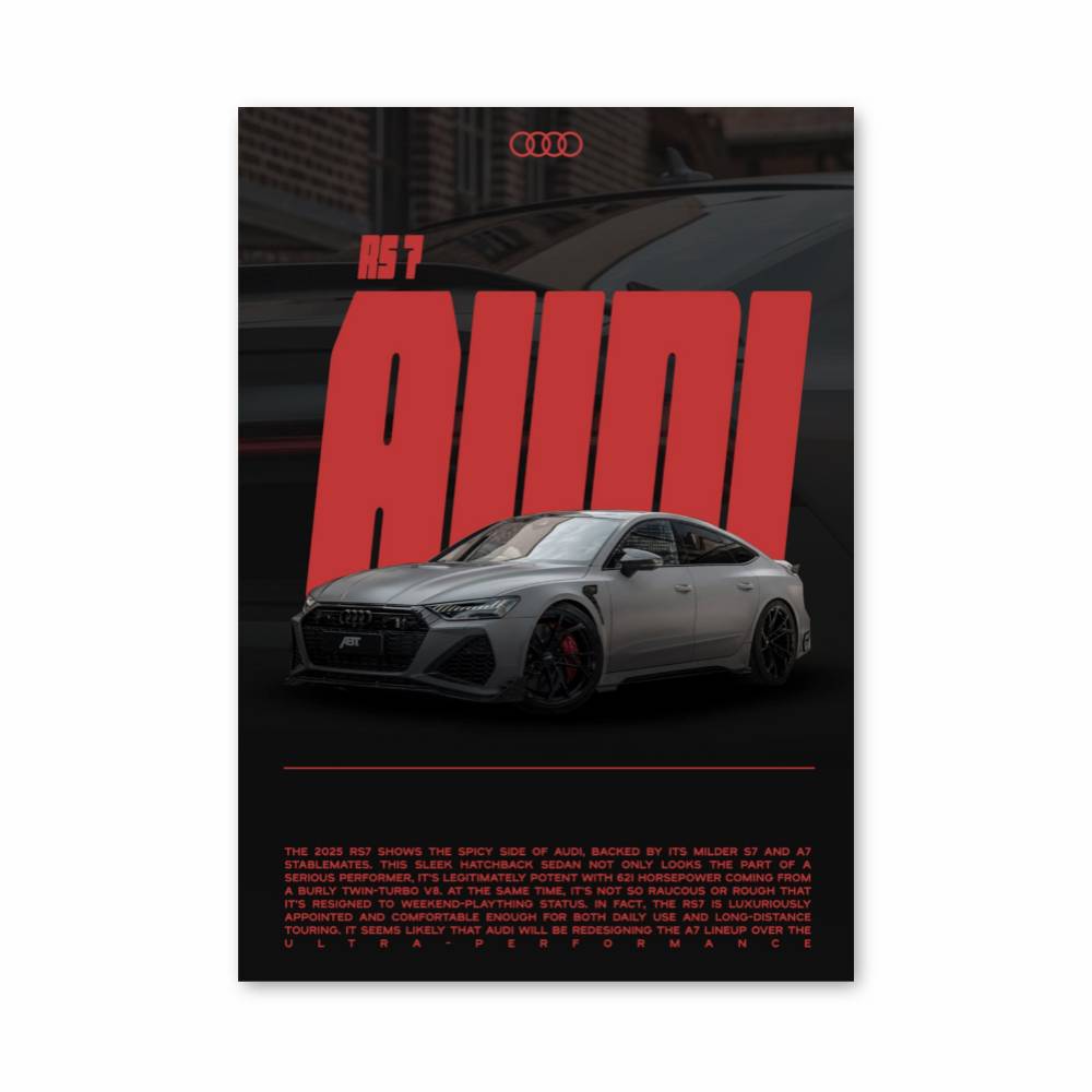 Poster Audi RS7