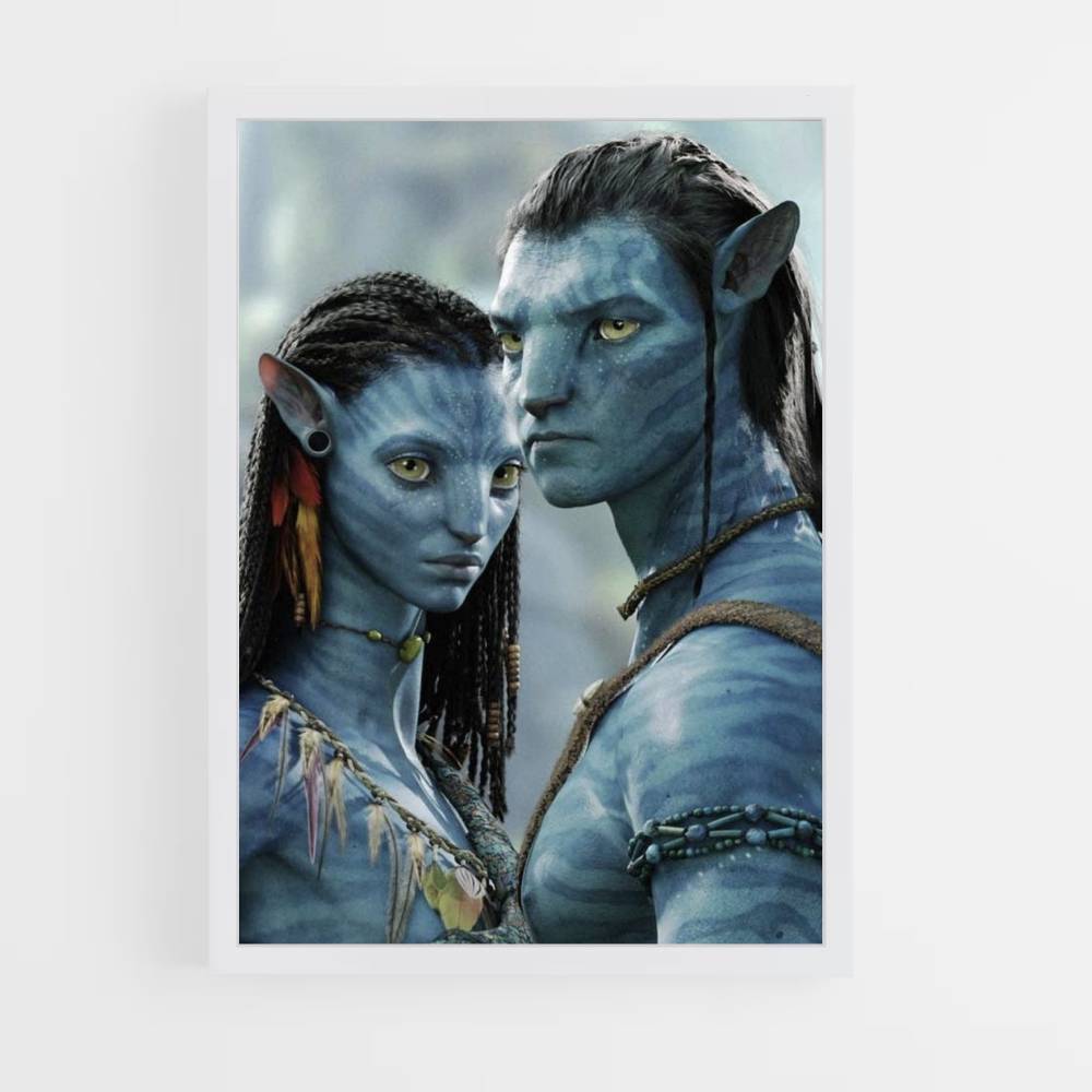 Poster Jake Sully und Neytiri