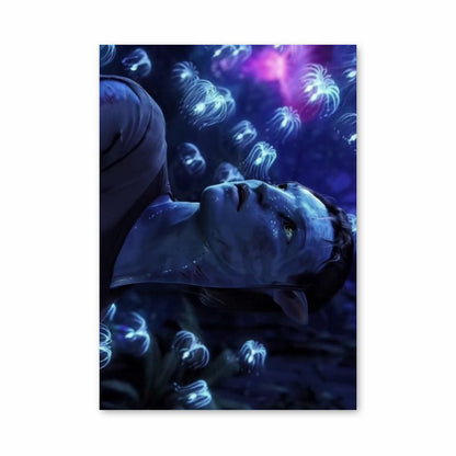 Fluoreszierendes Avatar-Poster