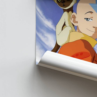 Poster Aang Monkey