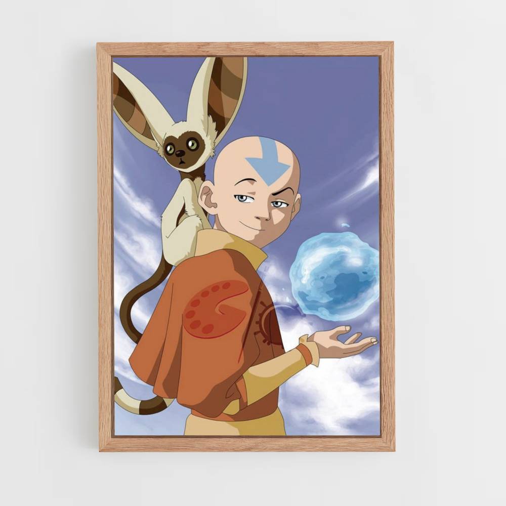 Poster Aang Monkey