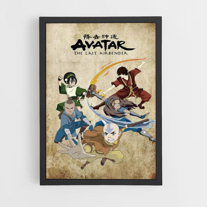 Poster Avatar Der letzte Airbender