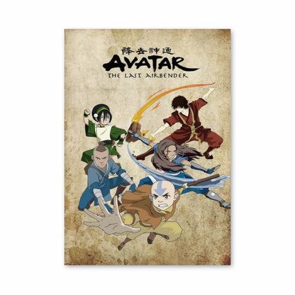 Poster Avatar Der letzte Airbender