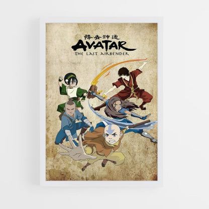 Poster Avatar Der letzte Airbender