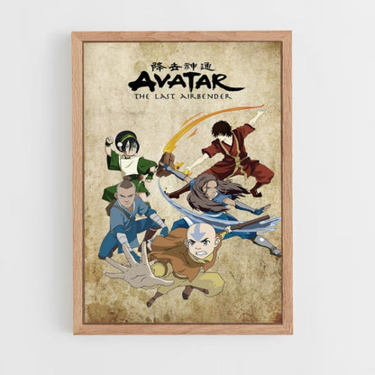 Poster Avatar Der letzte Airbender