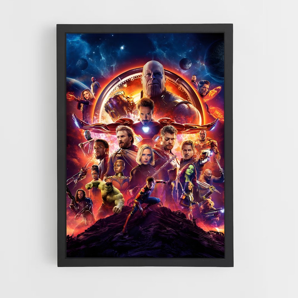 avengers-10 cadre Noir