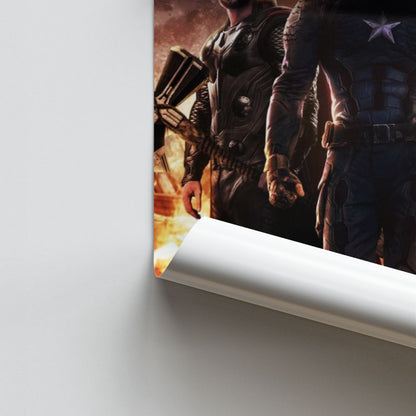 Poster Thor Captain America Iron Man