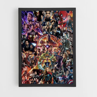 Poster Avengers Charaktere