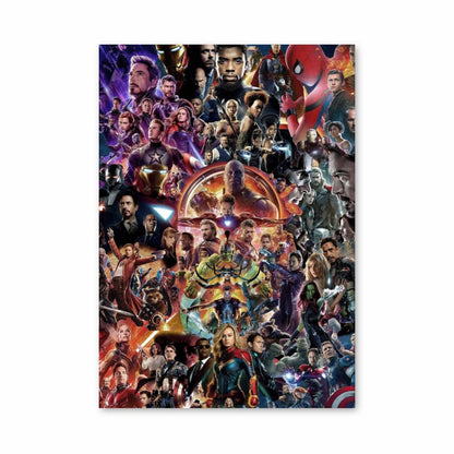 Poster Avengers Charaktere