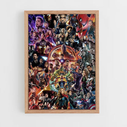 Poster Avengers Charaktere