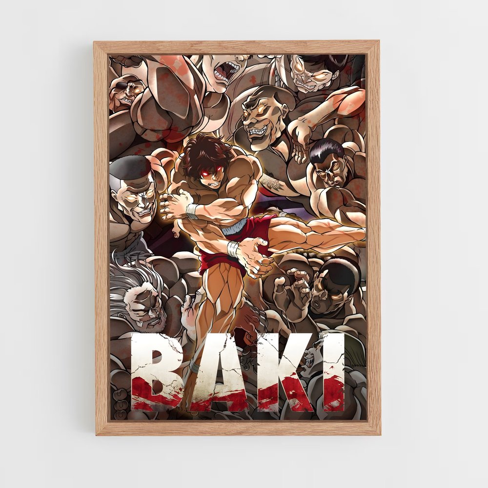 baki-3 cadre Bois clair