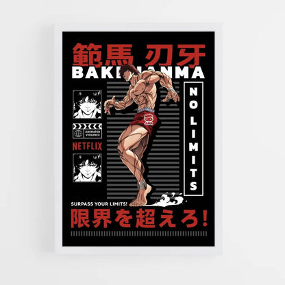 Japanisches Baki-Poster