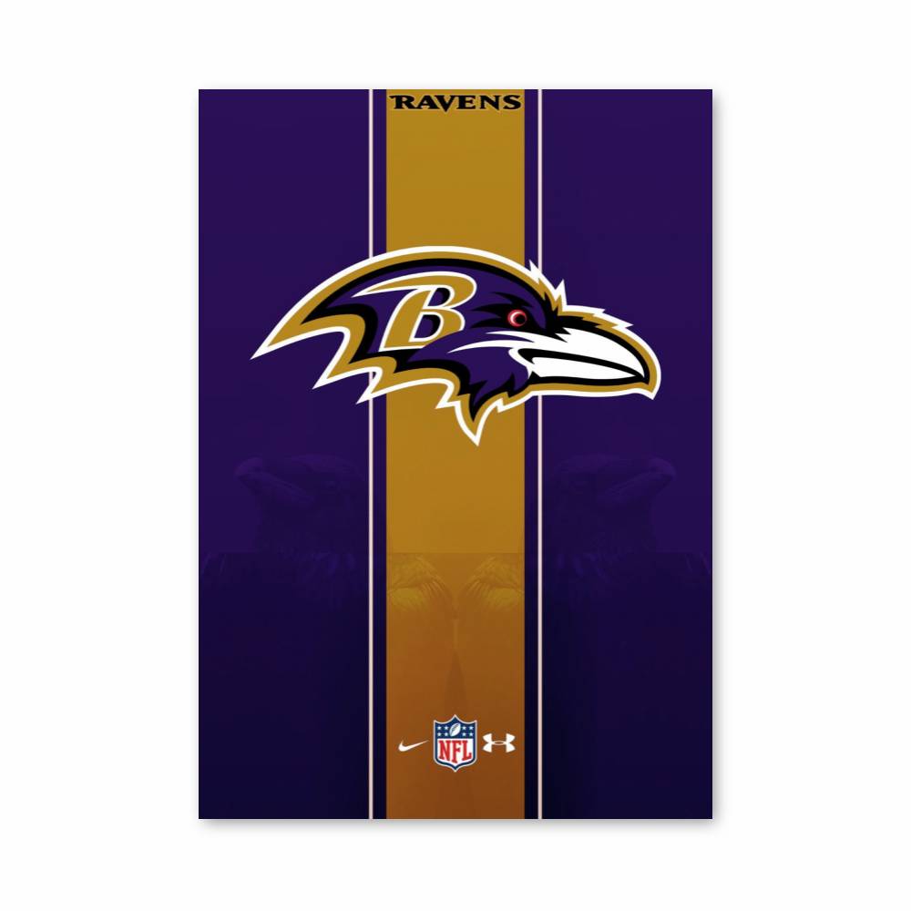 Poster Baltimore Ravens Logo