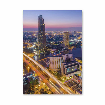 Bangkok-Lichtplakat